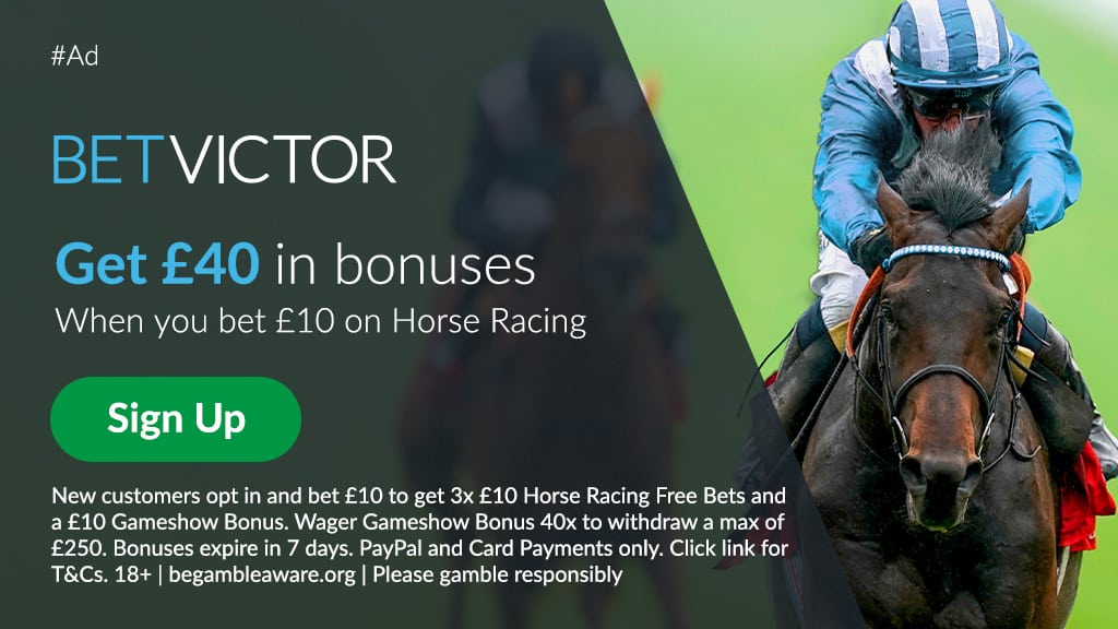 Bet Victor racing free bets