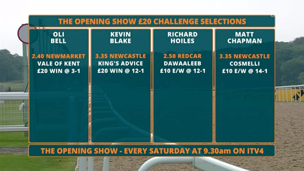 The Opening Show ITV tips