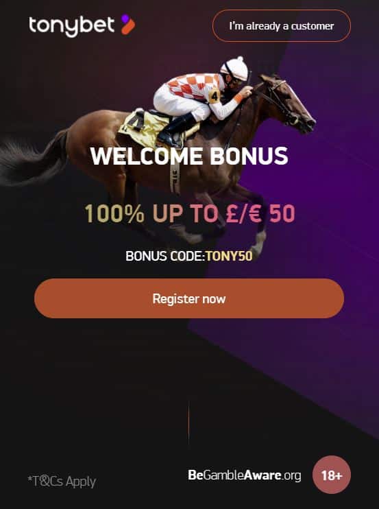 Tonybet free bets