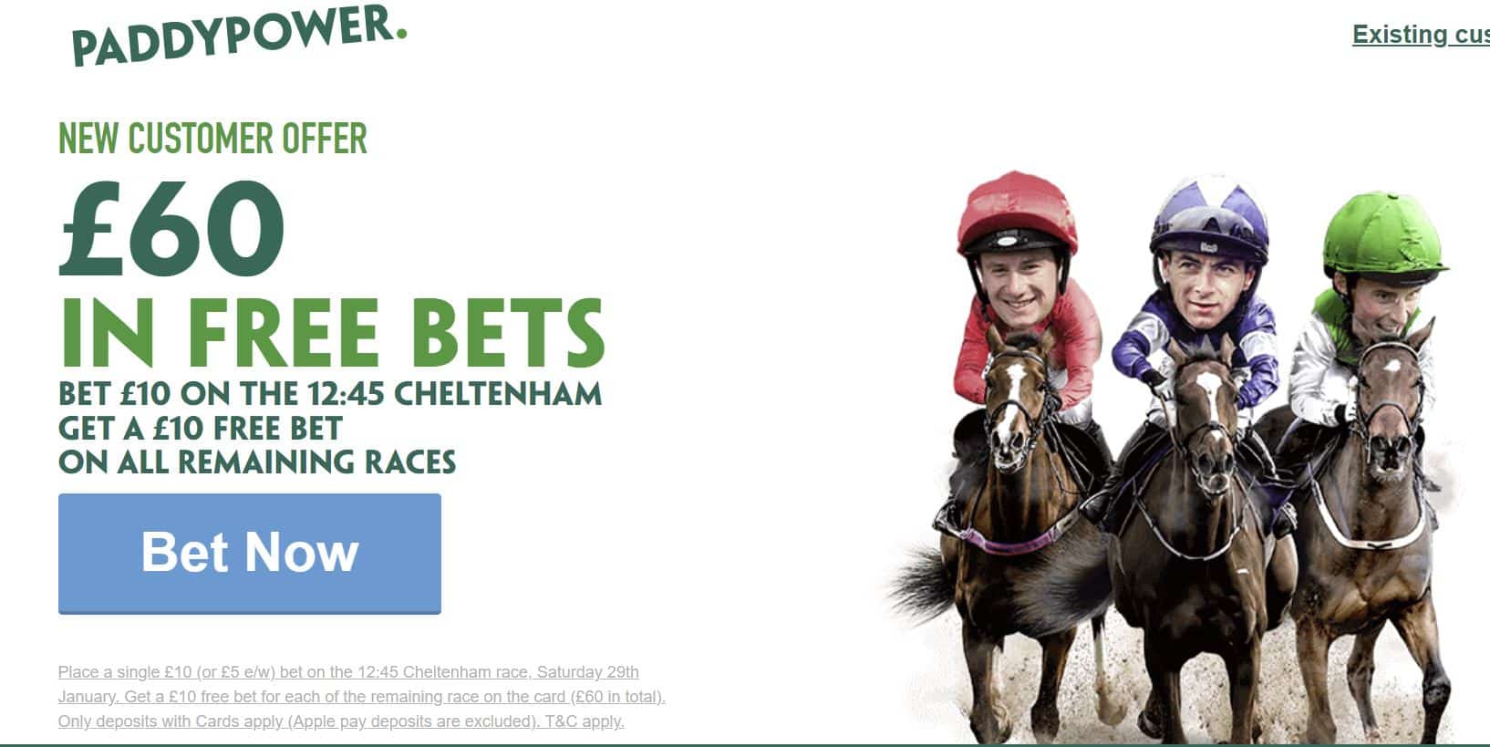 Cheltenham free bets