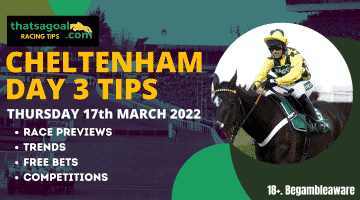 Cheltenham day 3 tips