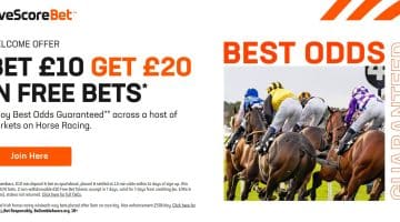 Cheltenham LiveScore Bet offer