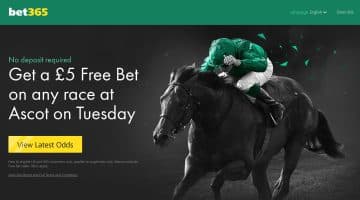 Royal Ascot free £5 bet365