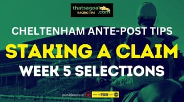 Staking A Claim Week 5 Selections – Weekly Cheltenham 2023 Ante-post Tips