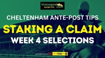 Staking A Claim week 4 tips