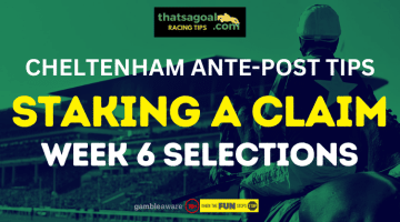 Staking a Claim Week 6 Selections – Weekly Cheltenham 2023 Ante-post Tips
