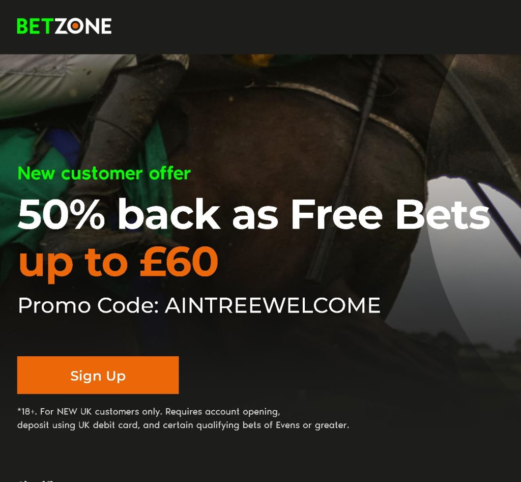 Betzone Aintree free bets