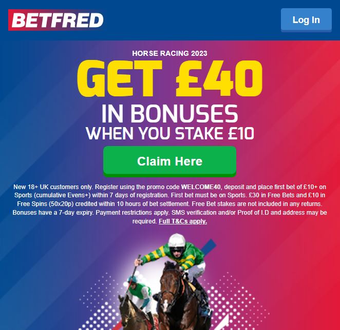 Betfred Goodwood sign-up offer