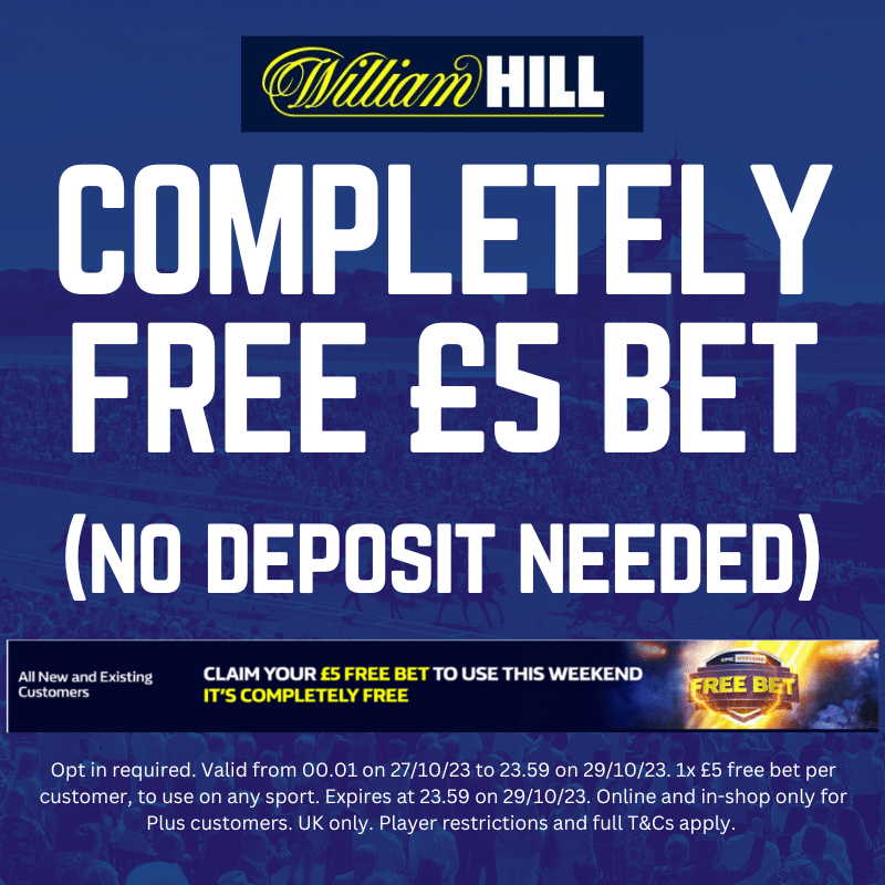 William Hill free £5 bet