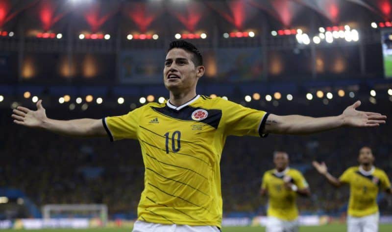 World Cup 2018 Colombia James