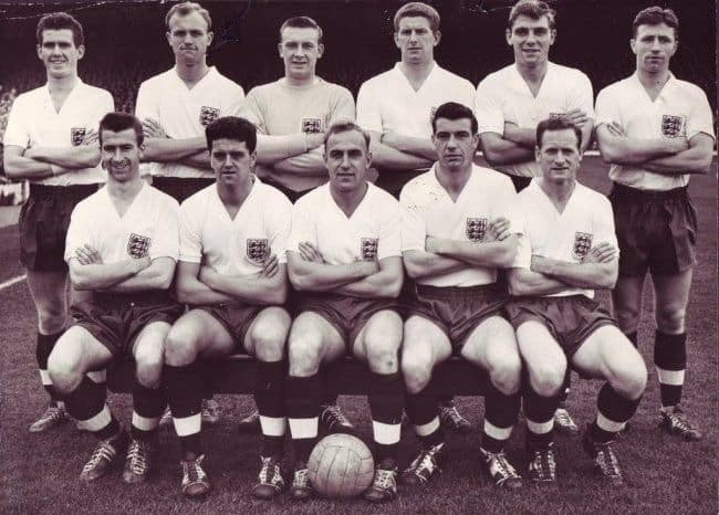 England World Cup squad 1958