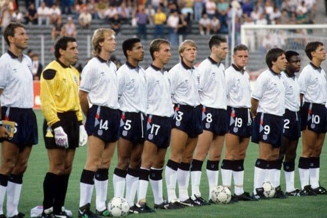 England World Cup Squad 1990