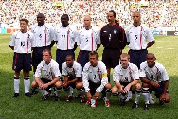 England World Cup Squad 2002