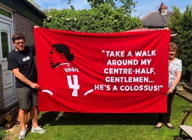 Van Dijk banner