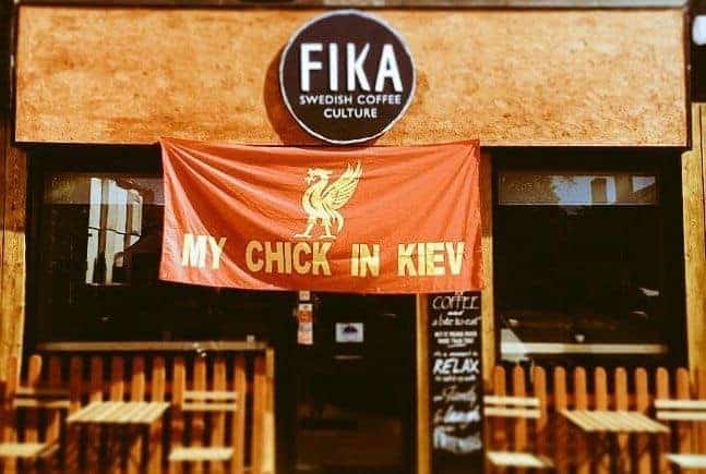 Chicken kiev banner