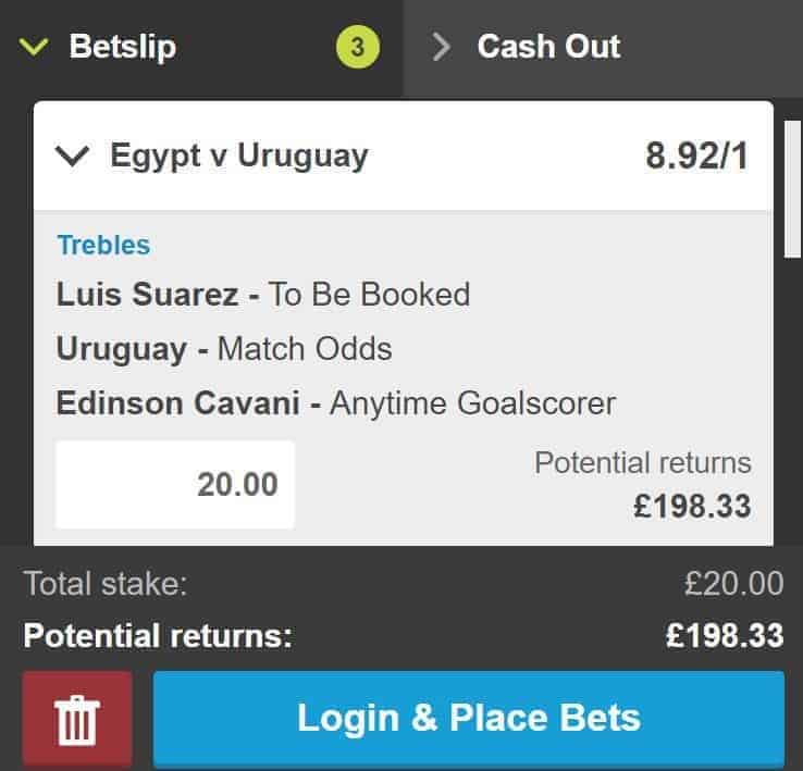 Egypt vs Uruguay tips