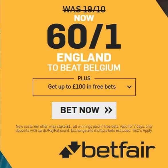 England vs Belgium tips