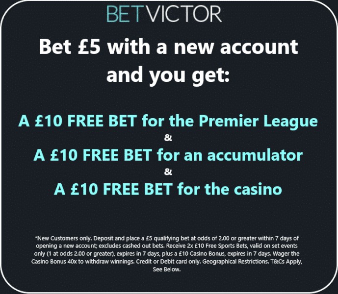 Bet Victor offer