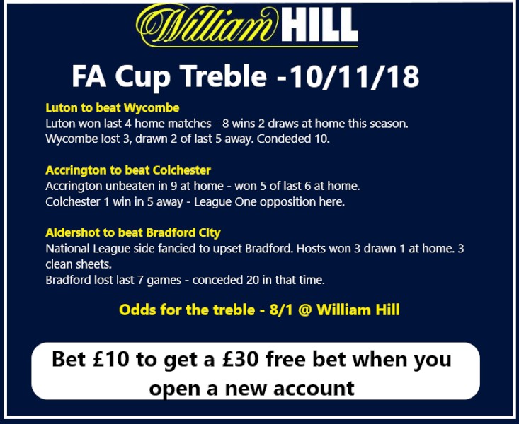 FA cup betting tips