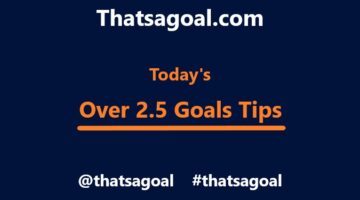 over 2.5 goals tips