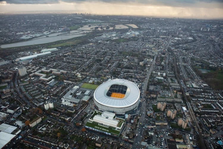 Spurs new stadium