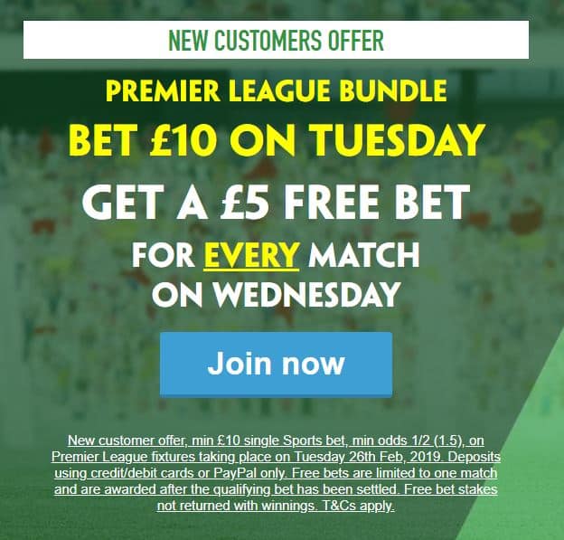 Paddy Power sign-up offer
