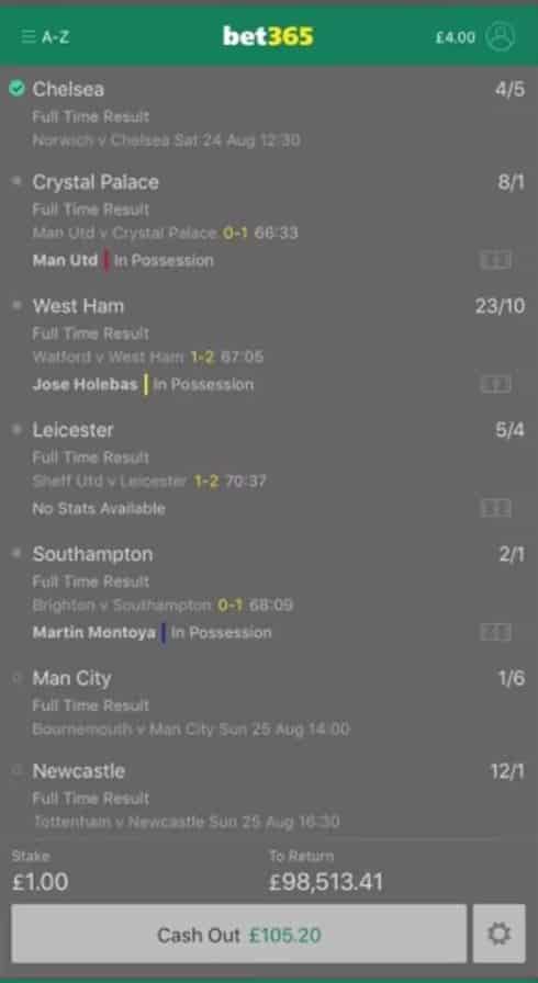 accumulator bad cash out