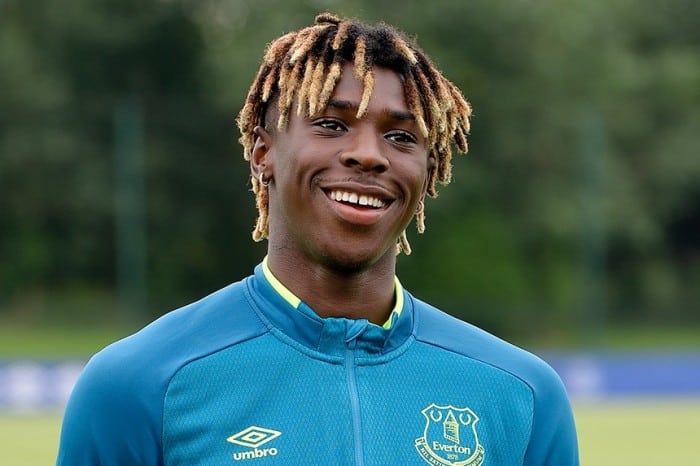 Everton's Moise Kean