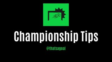 Championship betting tips