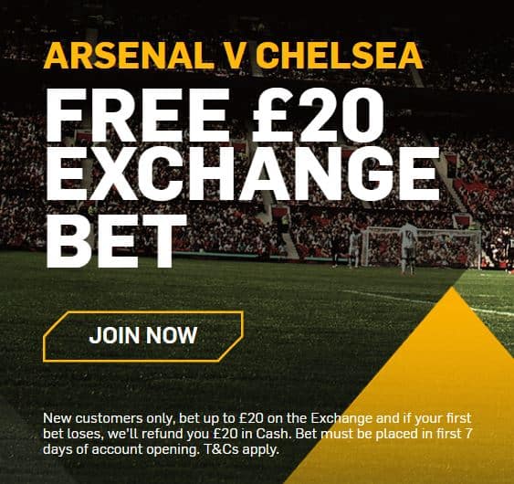 Arsenal vs Chelsea betting tips