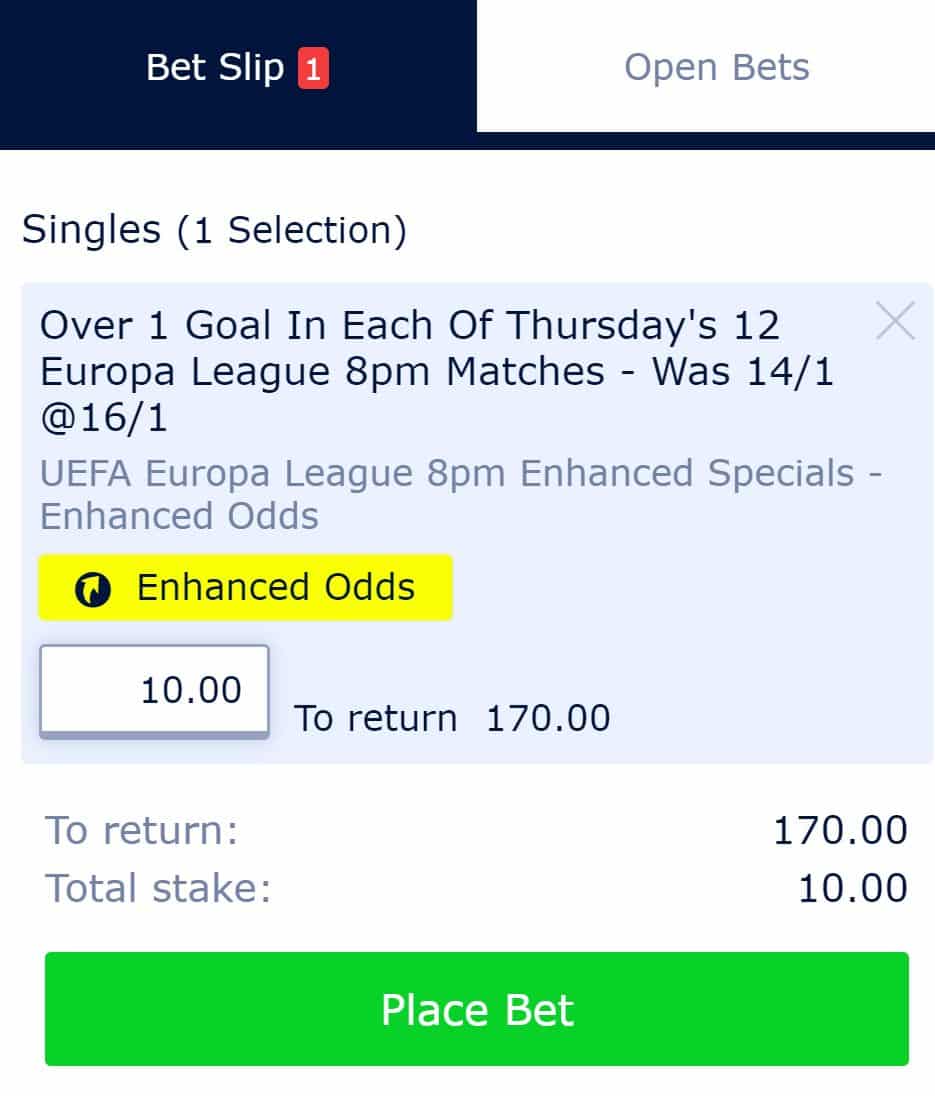 Europa League betting tips