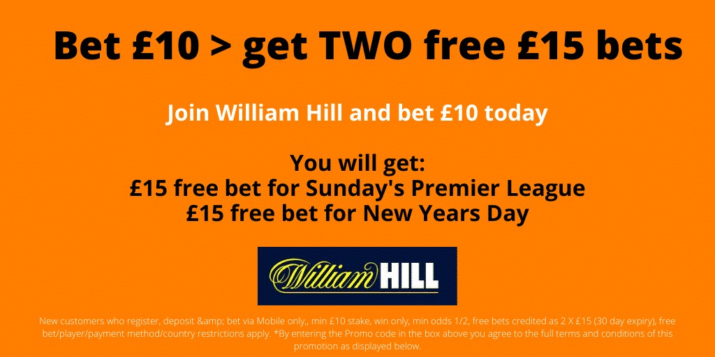 William Hill acca free bet
