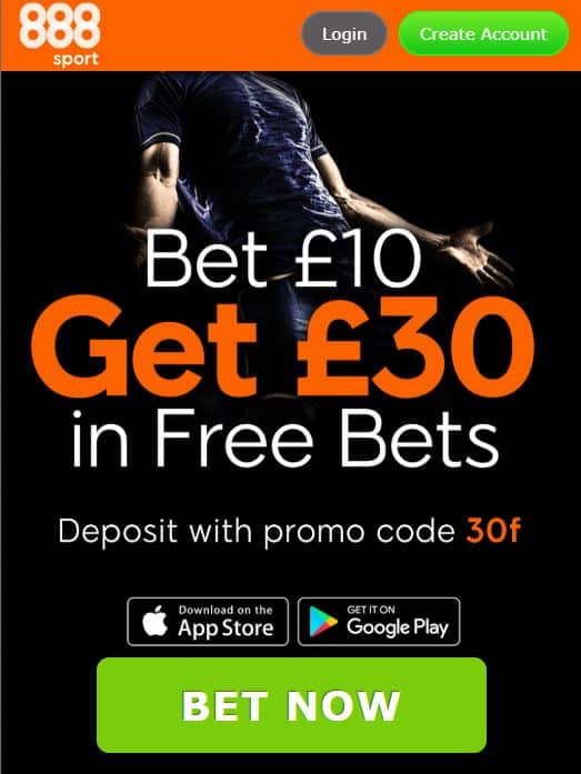 888Sport free bet