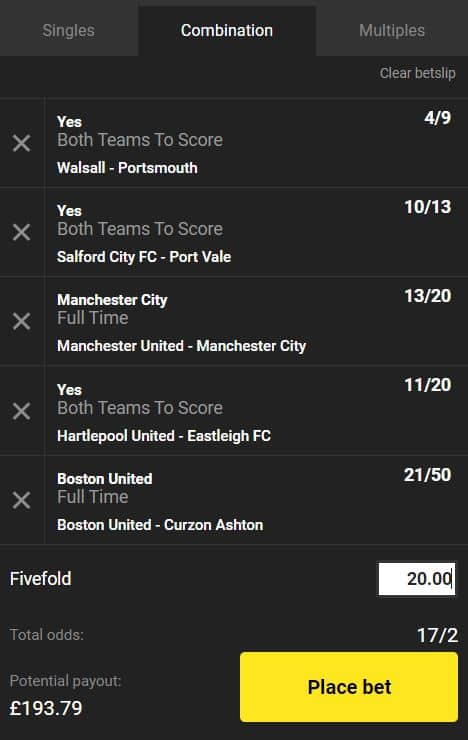 acca tips today