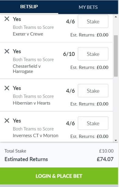 BTTS Tips for Today and a \u00a330 Coral Free Bet Sign-up Bonus