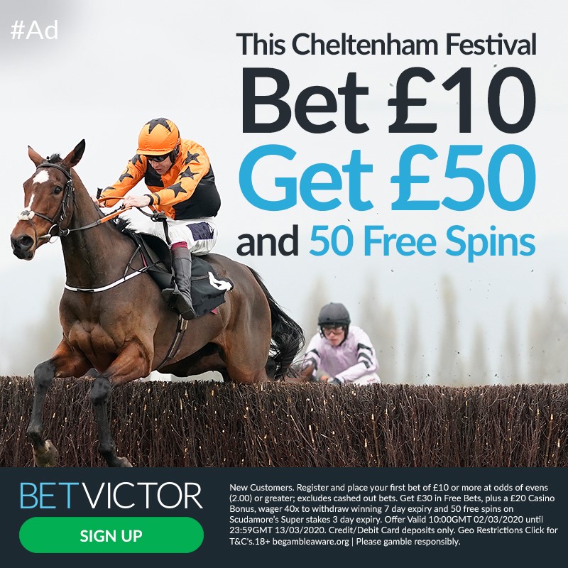 Free Cheltenham Bet