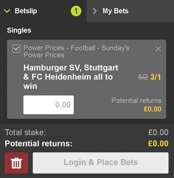 Bundesliga 2 price boost
