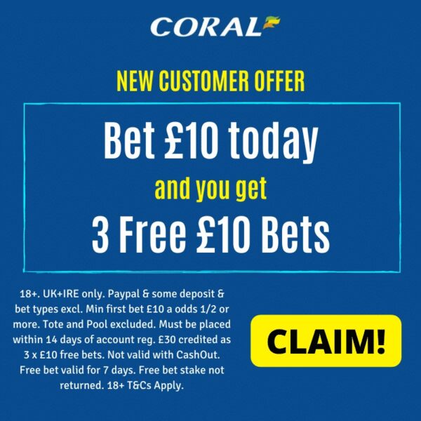 Coral free bet