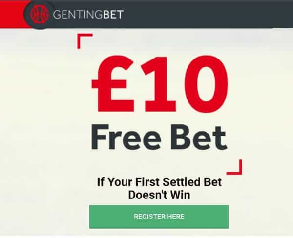 GentingBet free bet offer