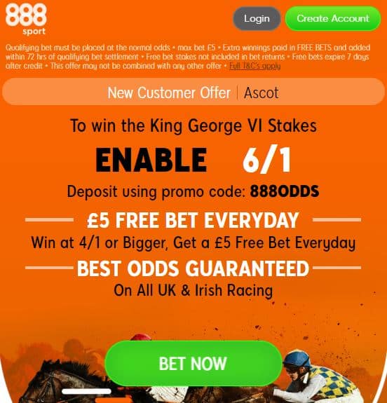 Enable 6/1 to win