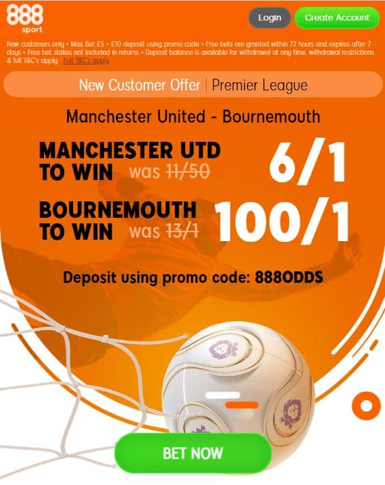 Man Utd vs Bournemouth betting tips