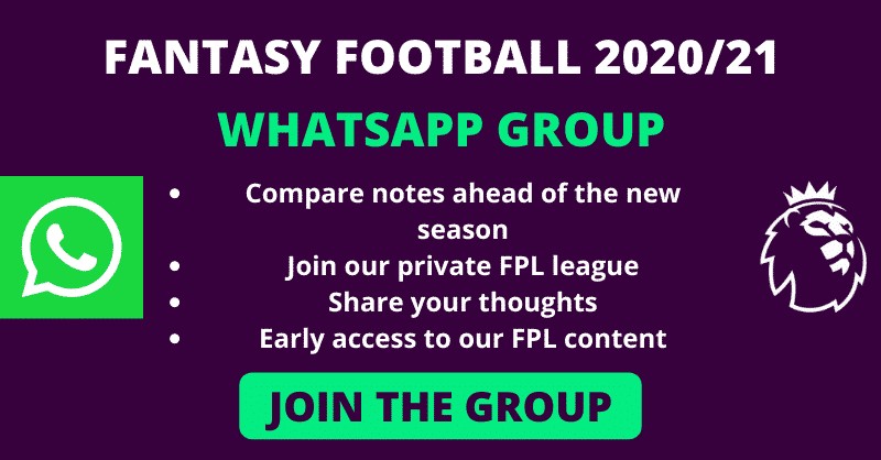 Fantasy Football Whatsapp Group