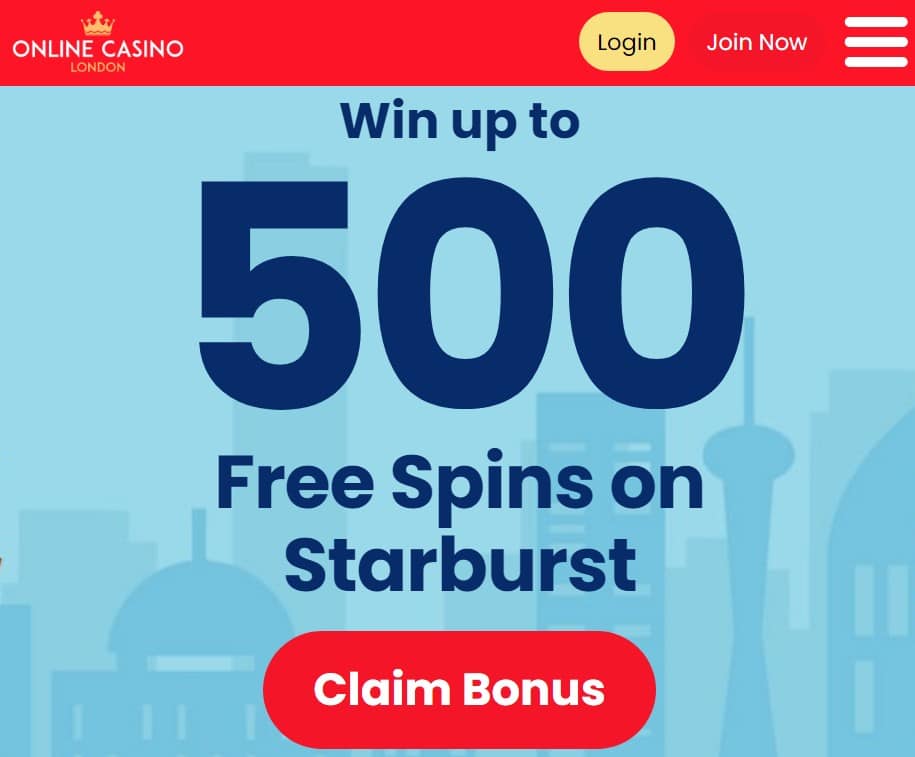 Online Casino London sign-up offer