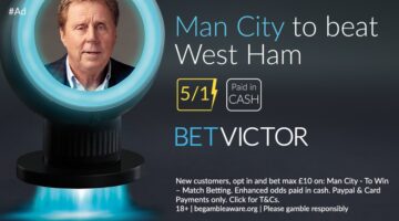 Man City to beat West Ham price boost