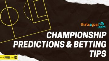 Championship betting tips