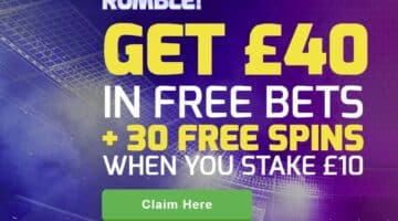 Betfred £40 in free bets