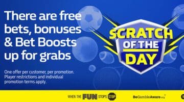 What is Scratch of the Day on William Hill and what can you win?