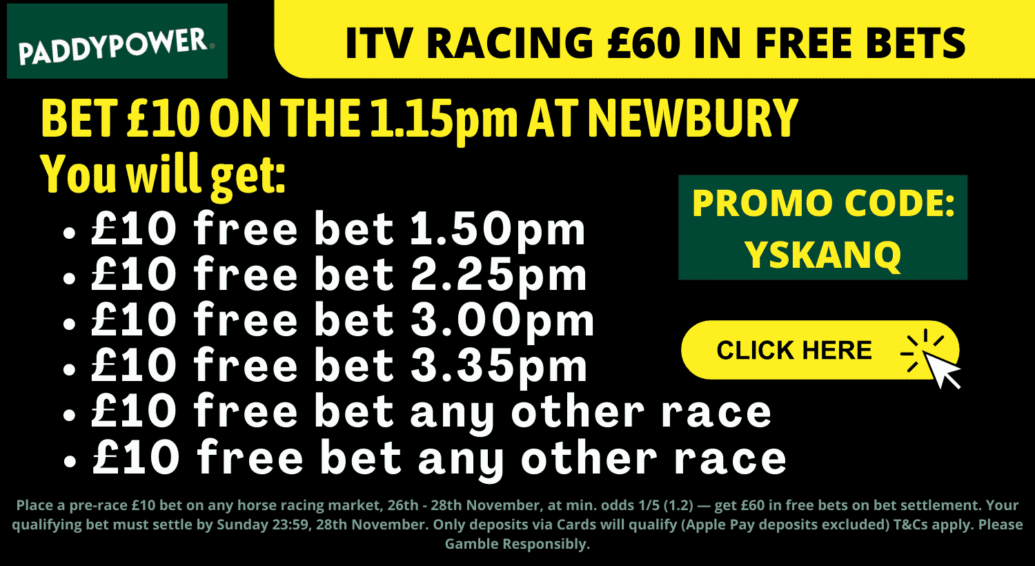 Paddy Power free bets