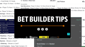 Bet builder tips