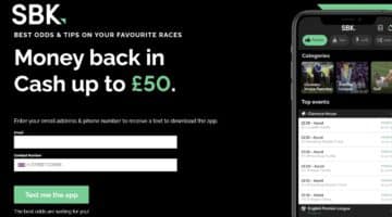 SBK Launch £50 Money Back in CASH Sign-up Offer for January 2022
